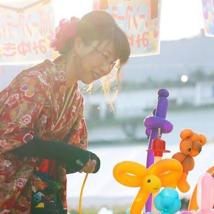 風船の魔術師 バルーンアーティストみゆき