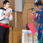 小学校の学童イベントでマジック＆紙切りショー