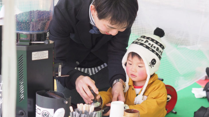 住宅展示場で大田悠介のラテアートワークショップ in tvkハウジングプラザ横須賀2019-02-10