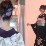 モデルの春霞。『新 ヘアと帯結び2019』のモデルをさせて頂きました。